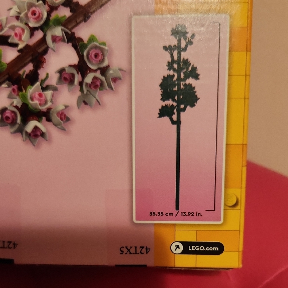 NIB LEGO Cherry Blossom Building Toy with Pink and White Flowers - Picture 2 of 2